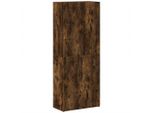 Syfax™ Schedario Rovere Fumo 60X32X153 Cm In Truciolato