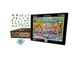 Wooden City Puzzle In Legno Meraviglioso Regno Animale 4000 Pezzi