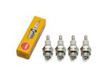 Set Di Candele Ngk 4X BPM7A, 3201 / 4502 / 7321 Compatibile Con Decespugliatori, Motoseghe, Ecc