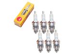 Set Di Candele Di Accensione Ngk 6X BPR8HS Con Soppressione Delle Interferenze, Filettatura Corta 12,7 Mm Ø 14,0 Mm Esagono 20,8 Mm, Distanza Tra Gli Elettrodi 0,75 Mm, Potere Calorifico 8, 3725