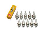 Set Di Candele Ngk 10X BPM7A, Distanza Tra Gli Elettrodi 0,75 Mm, Potere Calorifico 7, 3201 / 4502 / 7321 Per Decespugliatori Motoseghe