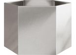 Vidaxl Fioriera Esagonale 69X60X45 In Acciaio Inox