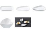 Ritzenhoff & Breker Ciotola Per Immersione Gusto Rettangolare, Porcellana Bianca, Lavabile In Lavastoviglie, - 12 Pezzi (423815)