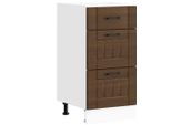 Vidaxl Base Da Cucina Lucca Brown In Legno Effetto Rovere