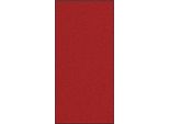 Vidaxl Zerbino Rosso E Nero 120 X 250 Cm In Polipropilene E Vinile