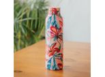 Quokka Solid, Borraccia / Thermos In Acciaio Inox Tropical Bloom, 630Ml, 12181