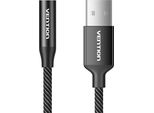 Single-Port Usb External Sound Card Vention Gome 0.25M (Black)