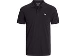 Jack & Jones Jersey Logo Polo Manica Corta Nero S Uomo Nero S