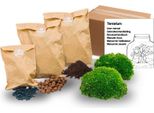 Giardino In Bottiglia - Set Di Ricarica Per Terrario Per Piante E Set Iniziale - Set Completo Per Il Fai Da Te - Muschio, Terriccio, Argilla Espansa E Carbone Attivo - 10-20CmØ - Istruzioni E Istruzioni Per La Cura