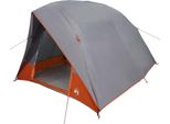 Vidaxl Tenda Da Campeggio Grigio E Arancione 320 X 275 X 190 Cm In Poliestere