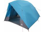 Vidaxl Tenda Da Campeggio Blu 320 X 275 X 190 Cm Poliestere