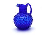 Brocca In Cristallo Soffiato A Bocca Da 2 Litri Colore: Blu Scuro