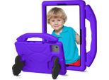 Custodia Per Bambini Per Lenovo Tab M11 2023 Tb-330Fu/Xiaoxin Pad 2024 11" TB-331FC, Leggera Custodia In Schiuma Eva Con Maniglia E Supporto Viola"