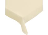 Tovaglia 110 X 160 Cm Per Tavolo Da Cucina E Da Pranzo In Bianco Crema