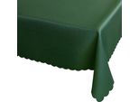 Tovaglia 130 X 170 Cm In Verde Scuro Per Tavolo Da Pranzo E Cucina