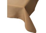 Tovaglia 130 X 225 Cm Per Tavolo Da Cucina E Da Pranzo In Marrone Chiaro