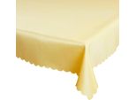 Tovaglia 130 X 170 Cm In Giallo Per Tavolo Da Pranzo E Cucina