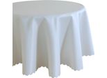 Tovaglia Ø 170 Cm In Grigio Chiaro Per Tavolo Da Pranzo E Cucina