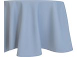 Tovaglia Ø 160 Cm Per Tavolo Da Cucina E Da Pranzo In Blu-Grigio