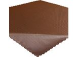 Tovaglia 110 X 110 Cm In Marrone Per Tavolo Da Pranzo E Cucina