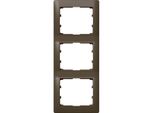 Legrand Frame 3-F. Bronzo Scuro Verti. (771207 Galea Db)