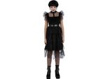 Smiffys - Costume Da Ballo - Ragazze SM1456 (146-152) (Nero)