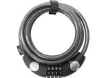 Contec Number.Cable.Lock Ecoloc 10 Mm X 185 Cm, Nero