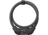 Contec Number.Cable.Lock.Powerloc 12 Mm X 85 Cm, Nero