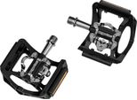 Ergotec 86065001 Pedale In Alluminio Serie Ep Superlight, 9/16', Con Riflettori, Nero (1 Paio)