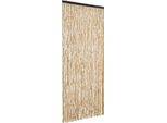 Vidaxl Tenda Zanzariera Beige 100X220 Cm Ciniglia