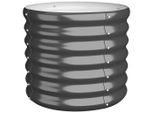 Vidaxl Fioriera In Acciaio Verniciato A Polvere 40X40X36 Cm Antracite