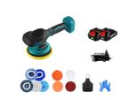 Lucidatrice Per Auto A Batteria, Batteria Al Litio Da 21 V, Regolabile Da 2500 A 7000 Giri/Min
