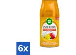 Air Wick Freshmatic – Ricarica Per Deodorante Per Ambienti – Mango Tropicale – 250 Ml - Confezione Risparmio - 6 Pezzi