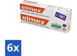 Dentifricio Elmex Junior – Protezione E Rinforzo Per I Denti Permanenti – 2 X 75 Ml - Confezione Risparmio - 6 Pezzi