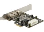 Delock Pci Express Karte > 2 X Extern Firewire B + 1 X Extern Firewire A (89153)
