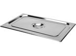 Contenitore Gastro, Contenitore Per Ristorazione Con Coperchio In Acciaio Inox Gn 1/1 530X325Mm