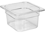 Contenitore Gastro, Contenitore Per Ristorazione In Policarbonato Gn 1/6 Profondità 100Mm, 176X162Mm