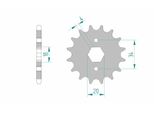 Dc Afam Ritzel 428 - 17Z 20200-17