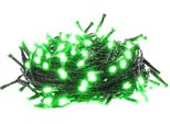 Retlux Rxl 306 Catena Di Natale 150LED, Timer 6/18 H, Lunghezza Cavo 15 M, Numero Di Led 150, Colore Luce Verde, Per Uso Interno Ed Esterno, Protezione Ip 44
