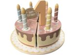 Torta Di Compleanno In Legno Atan - Gioco Di Ruolo E Creatività