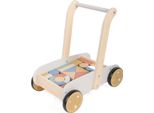 Camminatore Per Bambini Con Blocchi Di Legno Atan - Giocattolo Di Attività Per I Più Piccoli