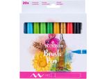 Talens - Penna A Pennello Ecoline, Confezione Da 20 Pezzi, Assortiti
