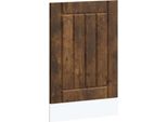 Vidaxl Pannello Lavastoviglie Lucca Rovere Affumicato Materiale A Base Di Legno