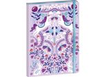 Janod Notebook Unicorn Dreamland - Diario Creativo Per Bambini