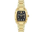 Versace VE8K00524 Orologio Da Donna Dominus Lady In Acciaio Inossidabile Oro Nero Nuovo