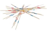 Gioco Mikado In Legno Xxl 75 Cm In Sacchetto Portaoggetti - 31 Pezzi - Gioco Di Società