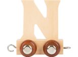 Set Di Lettere In Legno Small Foot Train N - Giocattolo Di Legno - 12 Pezzi
