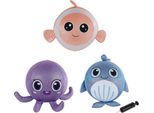 Animale Gonfiabile Con Pompa 30 Cm - Plastica Colorata