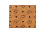 MCM Portemonnaies - Visetos Or M-F12-1 Small Wallet, Coin Pkt u - Gr. unisize - in Cognacbraun - für Damen