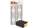 Peach PI300-538 - Inchiostro A Base Di Pigmento - Nero - Ciano - Magenta - Giallo - Hp - Multi Pack - Hp Officejet Pro 251 Dw Hp Officejet Pro 276 Dw Hp Officejet Pro 8100 Eprinter Hp Officejet Pro... - 78 Ml